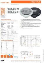 ΗΧΕΙΑ MARINE- HERTZ HEX 6.5 M-W - Image 2